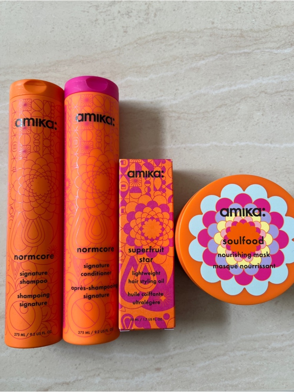 Amika Haircare Bundle of 4-PRICE IS FIRM